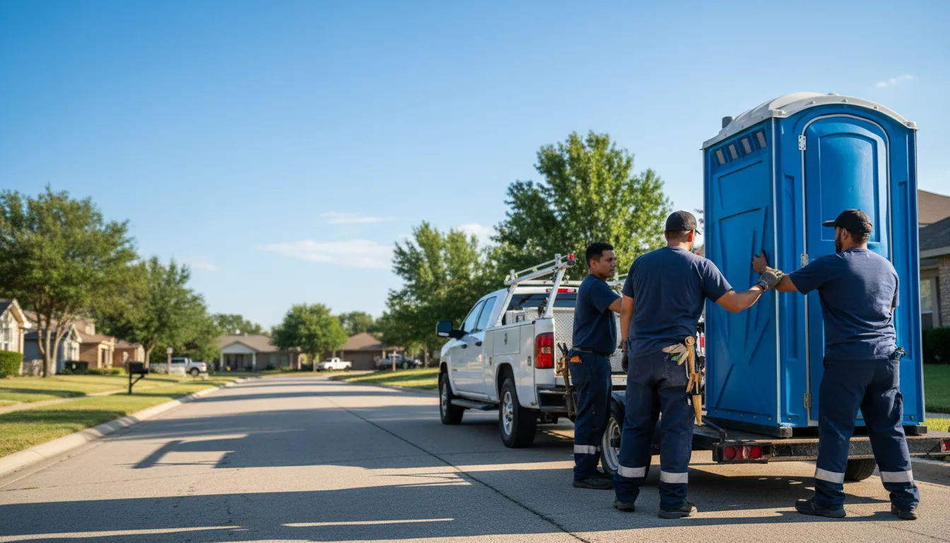 Portable Toilet Rental in Oak Forest, IL near me